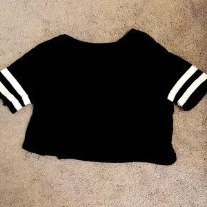 Selling black crop-top!
